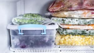 Food in Freezer - Fridge Freezer Maintenance Tips